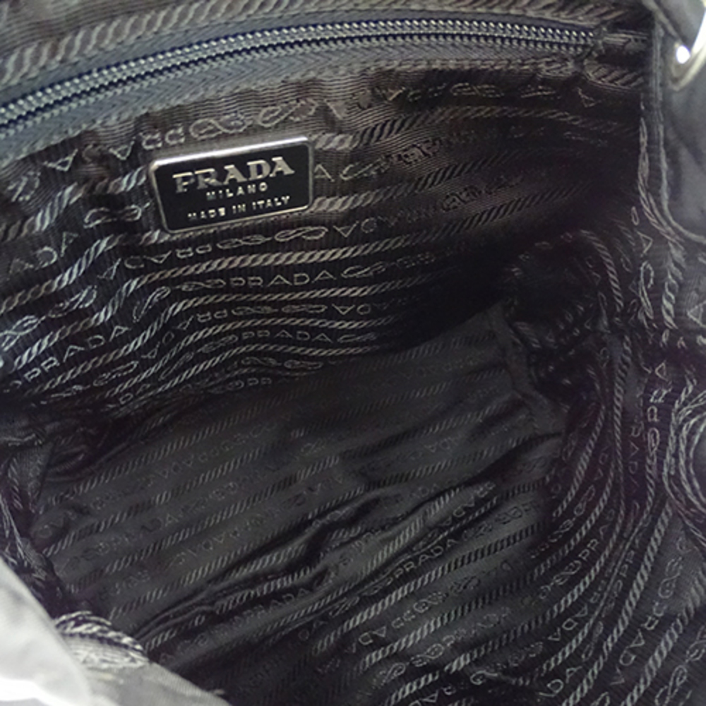 Prada Nylon Black Backpack Rucksack - image 6
